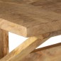 vidaXL Couchtisch 110 x 60 x 40 cm Mangoholz Massiv vidaXL Couchtisch 110 x 60 x 40 cm Mangoholz Massiv