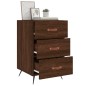 vidaXL Nachttisch Braun Eichen-Optik 40x40x66 cm Holzwerkstoff vidaXL Nachttisch Braun Eichen-Optik 40x40x66 cm Holzwerkstoff