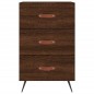 vidaXL Nachttisch Braun Eichen-Optik 40x40x66 cm Holzwerkstoff vidaXL Nachttisch Braun Eichen-Optik 40x40x66 cm Holzwerkstoff