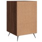vidaXL Nachttisch Braun Eichen-Optik 40x40x66 cm Holzwerkstoff vidaXL Nachttisch Braun Eichen-Optik 40x40x66 cm Holzwerkstoff