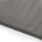 vidaXL Teppich 160 x 230 cm Kunstkaninchenfell Dunkelgrau vidaXL Teppich 160 x 230 cm Kunstkaninchenfell Dunkelgrau
