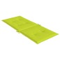 vidaXL Gartenstuhlauflagen für Hochlehner 2 Stk. Hellgrün 120x50x3 cm vidaXL Gartenstuhlauflagen für Hochlehner 2 Stk. Hellgrün 120x50x3 cm