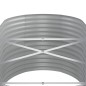 vidaXL Hochbeet Pulverbeschichteter Stahl 440x80x68 cm Grau vidaXL Hochbeet Pulverbeschichteter Stahl 440x80x68 cm Grau