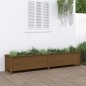 vidaXL Hochbeet Honigbraun 199,5x40x39 cm Massivholz Kiefer vidaXL Hochbeet Honigbraun 199,5x40x39 cm Massivholz Kiefer