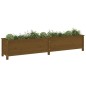 vidaXL Hochbeet Honigbraun 199,5x40x39 cm Massivholz Kiefer vidaXL Hochbeet Honigbraun 199,5x40x39 cm Massivholz Kiefer