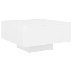 vidaXL Couchtisch Weiß 60x60x31,5 cm Holzwerkstoff
