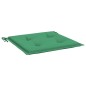 vidaXL Gartenstuhl-Kissen 4 Stk. Grün 50x50x3 cm Oxford-Gewebe vidaXL Gartenstuhl-Kissen 4 Stk. Grün 50x50x3 cm Oxford-Gewebe