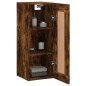 vidaXL Wandschrank Räuchereiche 34,5x34x90 cm Holzwerkstoff vidaXL Wandschrank Räuchereiche 34,5x34x90 cm Holzwerkstoff