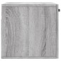 vidaXL Wandschrank Grau Sonoma 60x36,5x35 cm Holzwerkstoff vidaXL Wandschrank Grau Sonoma 60x36,5x35 cm Holzwerkstoff
