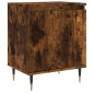 vidaXL Nachttisch Räuchereiche 40x30x50 cm Holzwerkstoff vidaXL Nachttisch Räuchereiche 40x30x50 cm Holzwerkstoff