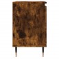 vidaXL Nachttisch Räuchereiche 40x30x50 cm Holzwerkstoff vidaXL Nachttisch Räuchereiche 40x30x50 cm Holzwerkstoff