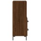 vidaXL Sideboard Braun Eichen-Optik 34,5x34x90 cm Holzwerkstoff vidaXL Sideboard Braun Eichen-Optik 34,5x34x90 cm Holzwerkstoff