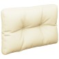 Palettenkissen Creme 60x40x12 cm Stoff Palettenkissen Creme 60x40x12 cm Stoff
