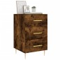 vidaXL Nachttisch Räuchereiche 40x40x66 cm Holzwerkstoff vidaXL Nachttisch Räuchereiche 40x40x66 cm Holzwerkstoff