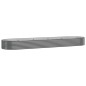 vidaXL Hochbeet Pulverbeschichteter Stahl 396x100x36 cm Grau vidaXL Hochbeet Pulverbeschichteter Stahl 396x100x36 cm Grau