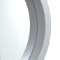 vidaXL Wandspiegel mit Riemen Silbern Ø 35 cm vidaXL Wandspiegel mit Riemen Silbern Ø 35 cm