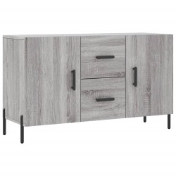 vidaXL Sideboard Grau Sonoma 100x36x60 cm Holzwerkstoff