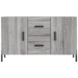 vidaXL Sideboard Grau Sonoma 100x36x60 cm Holzwerkstoff vidaXL Sideboard Grau Sonoma 100x36x60 cm Holzwerkstoff