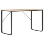 vidaXL Computertisch Schwarz und Eiche 120x60x73 cm vidaXL Computertisch Schwarz und Eiche 120x60x73 cm