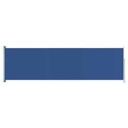 vidaXL Seitenmarkise Ausziehbar 180x600 cm Blau