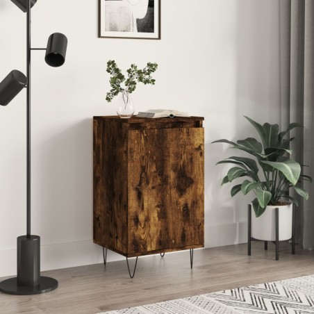 vidaXL Sideboard Räuchereiche 40x35x70 cm Holzwerkstoff