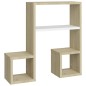 vidaXL Wandregale 2 Stk. Weiß & Sonoma-Eiche 50x15x50cm Holzwerkstoff vidaXL Wandregale 2 Stk. Weiß & Sonoma-Eiche 50x15x50cm Holzwerkstoff