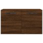 vidaXL Wandschrank Braun Eichen-Optik 60x36,5x35cm Holzwerkstoff vidaXL Wandschrank Braun Eichen-Optik 60x36,5x35cm Holzwerkstoff