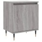 vidaXL Nachttisch Grau Sonoma 40x30x50 cm Holzwerkstoff vidaXL Nachttisch Grau Sonoma 40x30x50 cm Holzwerkstoff