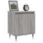 vidaXL Nachttisch Grau Sonoma 40x30x50 cm Holzwerkstoff vidaXL Nachttisch Grau Sonoma 40x30x50 cm Holzwerkstoff