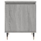 vidaXL Nachttisch Grau Sonoma 40x30x50 cm Holzwerkstoff vidaXL Nachttisch Grau Sonoma 40x30x50 cm Holzwerkstoff