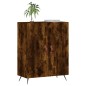 vidaXL Sideboard Räuchereiche 69,5x34x90 cm Holzwerkstoff vidaXL Sideboard Räuchereiche 69,5x34x90 cm Holzwerkstoff