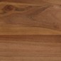 vidaXL Esstisch Akazienholz Massiv und Stahl 120 x 60 x 76 cm vidaXL Esstisch Akazienholz Massiv und Stahl 120 x 60 x 76 cm