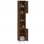 vidaXL Badschrank Braun Eichen-Optik 30x30x190 cm Holzwerkstoff vidaXL Badschrank Braun Eichen-Optik 30x30x190 cm Holzwerkstoff