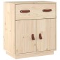 vidaXL Sideboard 65,5x40x75 cm Massivholz Kiefer vidaXL Sideboard 65,5x40x75 cm Massivholz Kiefer