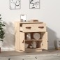 vidaXL Sideboard 65,5x40x75 cm Massivholz Kiefer vidaXL Sideboard 65,5x40x75 cm Massivholz Kiefer