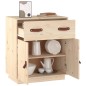 vidaXL Sideboard 65,5x40x75 cm Massivholz Kiefer vidaXL Sideboard 65,5x40x75 cm Massivholz Kiefer