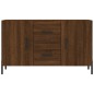 vidaXL Sideboard Braun Eichen-Optik 100x36x60 cm Holzwerkstoff vidaXL Sideboard Braun Eichen-Optik 100x36x60 cm Holzwerkstoff
