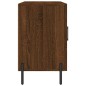 vidaXL Sideboard Braun Eichen-Optik 100x36x60 cm Holzwerkstoff vidaXL Sideboard Braun Eichen-Optik 100x36x60 cm Holzwerkstoff
