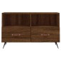 vidaXL TV-Schrank Braun Eichen-Optik 80x36x50 cm Holzwerkstoff vidaXL TV-Schrank Braun Eichen-Optik 80x36x50 cm Holzwerkstoff