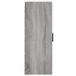 vidaXL Wandschrank Grau Sonoma 34,5x34x90 cm Holzwerkstoff vidaXL Wandschrank Grau Sonoma 34,5x34x90 cm Holzwerkstoff