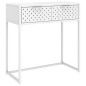 vidaXL Konsolentisch Weiß 72x35x75 cm Stahl vidaXL Konsolentisch Weiß 72x35x75 cm Stahl