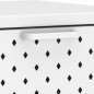 vidaXL Konsolentisch Weiß 72x35x75 cm Stahl vidaXL Konsolentisch Weiß 72x35x75 cm Stahl