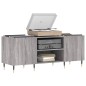 vidaXL Plattenschrank Grau Sonoma 121x38x48 cm Holzwerkstoff vidaXL Plattenschrank Grau Sonoma 121x38x48 cm Holzwerkstoff