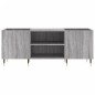 vidaXL Plattenschrank Grau Sonoma 121x38x48 cm Holzwerkstoff vidaXL Plattenschrank Grau Sonoma 121x38x48 cm Holzwerkstoff