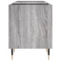 vidaXL Plattenschrank Grau Sonoma 121x38x48 cm Holzwerkstoff vidaXL Plattenschrank Grau Sonoma 121x38x48 cm Holzwerkstoff