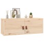 vidaXL Wandschränke 2 Stk. 80x30x30 cm Massivholz Kiefer vidaXL Wandschränke 2 Stk. 80x30x30 cm Massivholz Kiefer