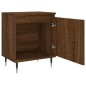 vidaXL Nachttisch Braun Eichen-Optik 40x30x50 cm Holzwerkstoff