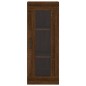 vidaXL Wandschrank Braun Eichen-Optik 34,5x34x90 cm vidaXL Wandschrank Braun Eichen-Optik 34,5x34x90 cm