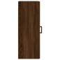 vidaXL Wandschrank Braun Eichen-Optik 34,5x34x90 cm vidaXL Wandschrank Braun Eichen-Optik 34,5x34x90 cm