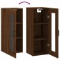 vidaXL Wandschrank Braun Eichen-Optik 34,5x34x90 cm vidaXL Wandschrank Braun Eichen-Optik 34,5x34x90 cm